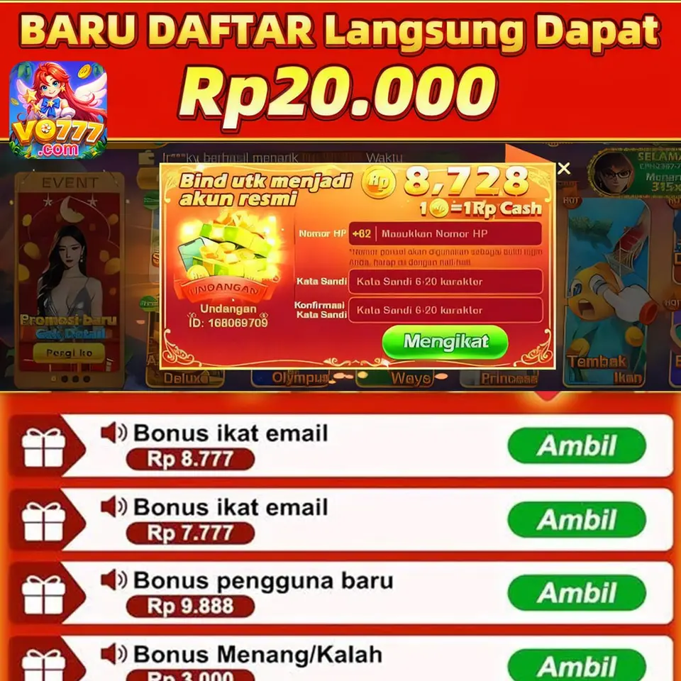 VO777 APK Resmi Unduh Indonesia